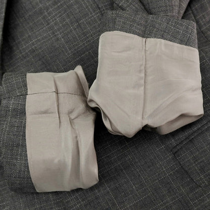 【中古】ヒューゴボス HUGO BOSS ウールシルク 2つボタンスーツ グレー【サイズ52】【 状態ランクC 】【 メンズ 】