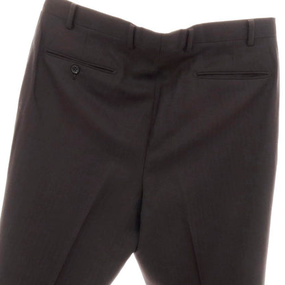 【中古】ダーバン D’URBAN ウール ヘリンボーン織り ドレススラックスパンツ ダークブラウン【 94 】【 状態ランクC 】【 メンズ 】