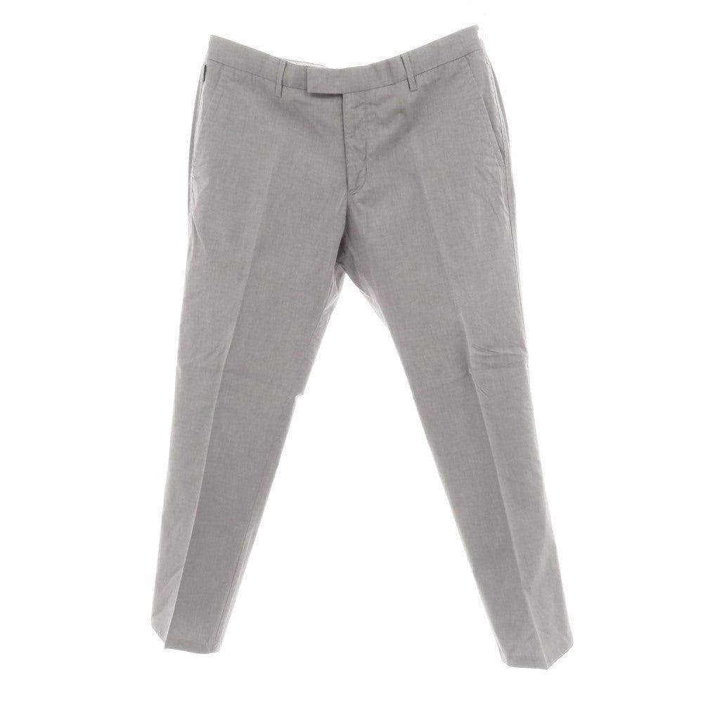 【中古】アルマーニ コレッツォーニ ARMANI COLLEZIONI ストレッチ コットンナイロン カジュアルスラックスパンツ ライトグレー【 54 】【 状態ランクB 】【 メンズ 】