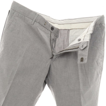 【中古】アルマーニ コレッツォーニ ARMANI COLLEZIONI ストレッチ コットンナイロン カジュアルスラックスパンツ ライトグレー【 54 】【 状態ランクB 】【 メンズ 】