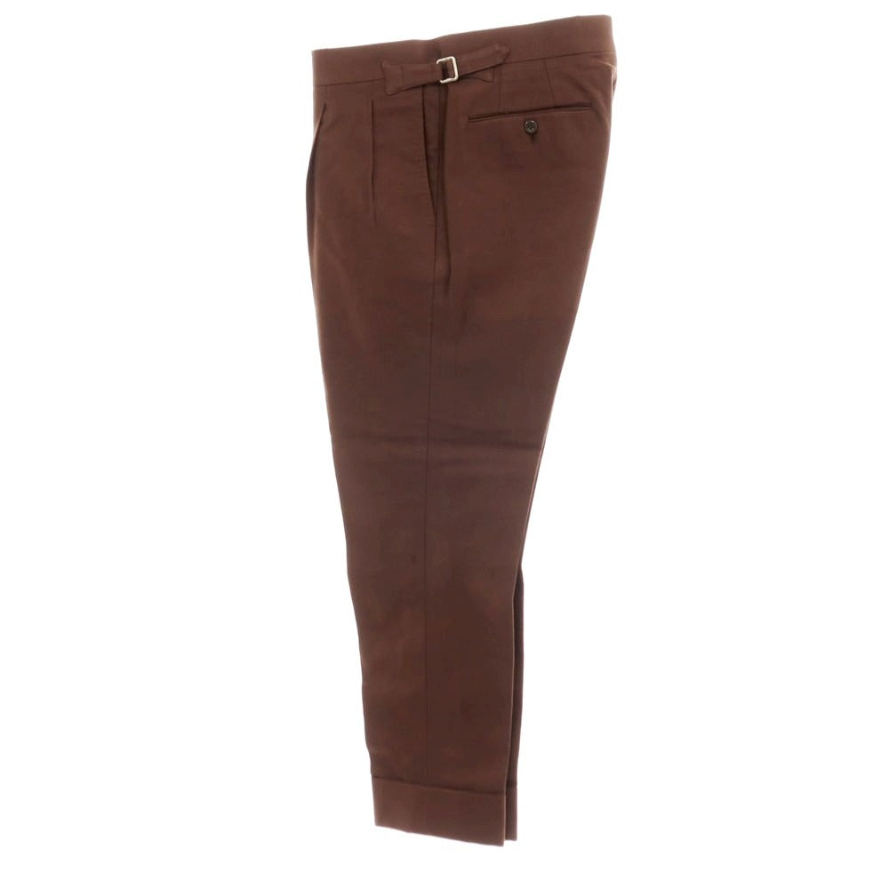 【中古】リングヂャケット RING JACKET コットンウール 3つボタンスーツ ブラウン【サイズ48】【 状態ランクC 】【 メンズ 】