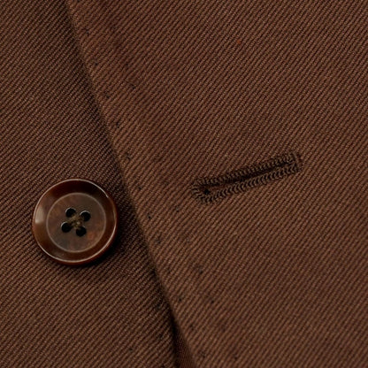 【中古】リングヂャケット RING JACKET コットンウール 3つボタンスーツ ブラウン【サイズ48】【 状態ランクC 】【 メンズ 】