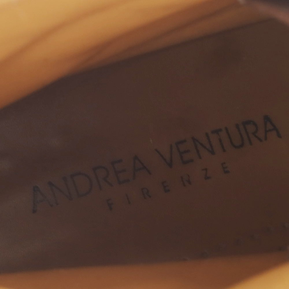 【中古】アンドレアヴェンチューラ ANDREA VENTURA スエード レースアップブーツ ダークブラウン【サイズ5】【 状態ランクC 】【 メンズ 】 [CPD]