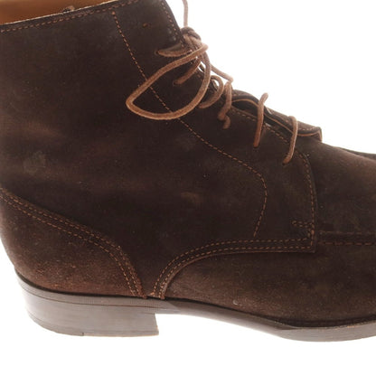 【中古】アンドレアヴェンチューラ ANDREA VENTURA スエード レースアップブーツ ダークブラウン【 5 】【 状態ランクC 】【 メンズ 】