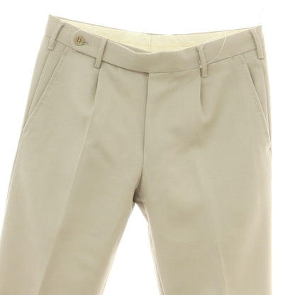 【中古】ロータ ROTA ウール ドレススラックスパンツ ベージュ【 44 】【 状態ランクB 】【 メンズ 】