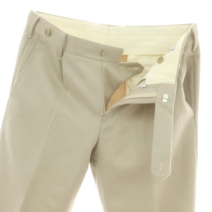 【中古】ロータ ROTA ウール ドレススラックスパンツ ベージュ【 44 】【 状態ランクB 】【 メンズ 】