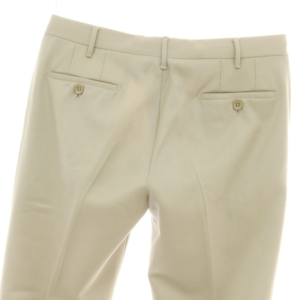 【中古】ロータ ROTA ウール ドレススラックスパンツ ベージュ【 44 】【 状態ランクB 】【 メンズ 】