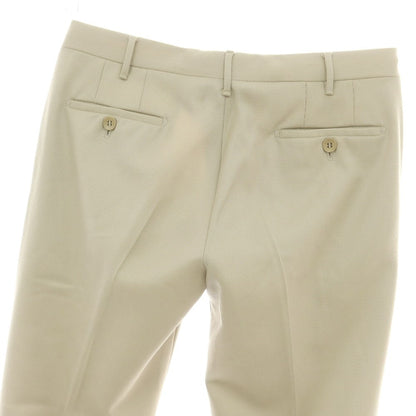 【中古】ロータ ROTA ウール ドレススラックスパンツ ベージュ【 44 】【 状態ランクB 】【 メンズ 】