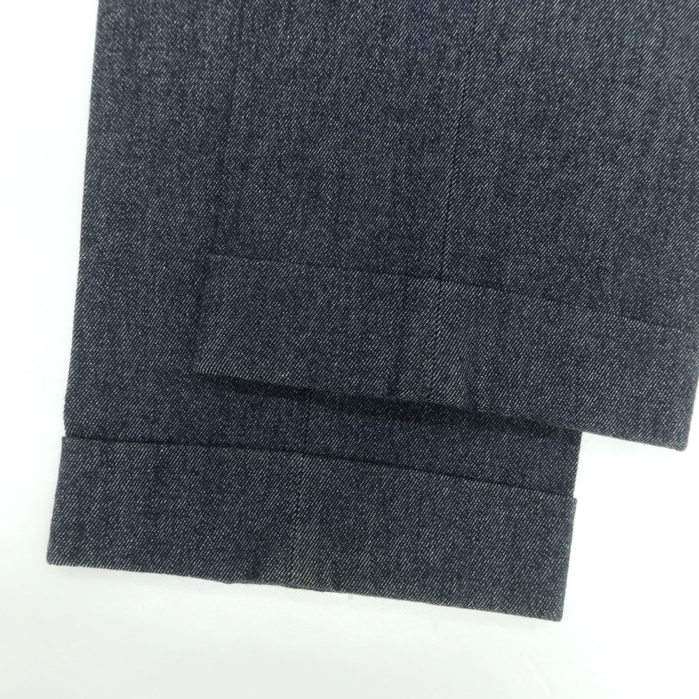 【中古】ロータ ROTA ウールコットン ドレススラックスパンツ ネイビー【 42 】【 状態ランクD 】【 メンズ 】