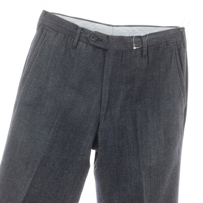 【中古】ロータ ROTA ウールコットン ドレススラックスパンツ ネイビー【 42 】【 状態ランクD 】【 メンズ 】