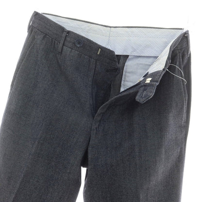 【中古】ロータ ROTA ウールコットン ドレススラックスパンツ ネイビー【 42 】【 状態ランクD 】【 メンズ 】