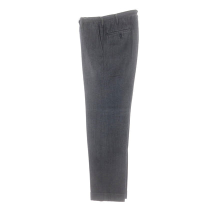 【中古】ロータ ROTA ウールコットン ドレススラックスパンツ ネイビー【 42 】【 状態ランクD 】【 メンズ 】