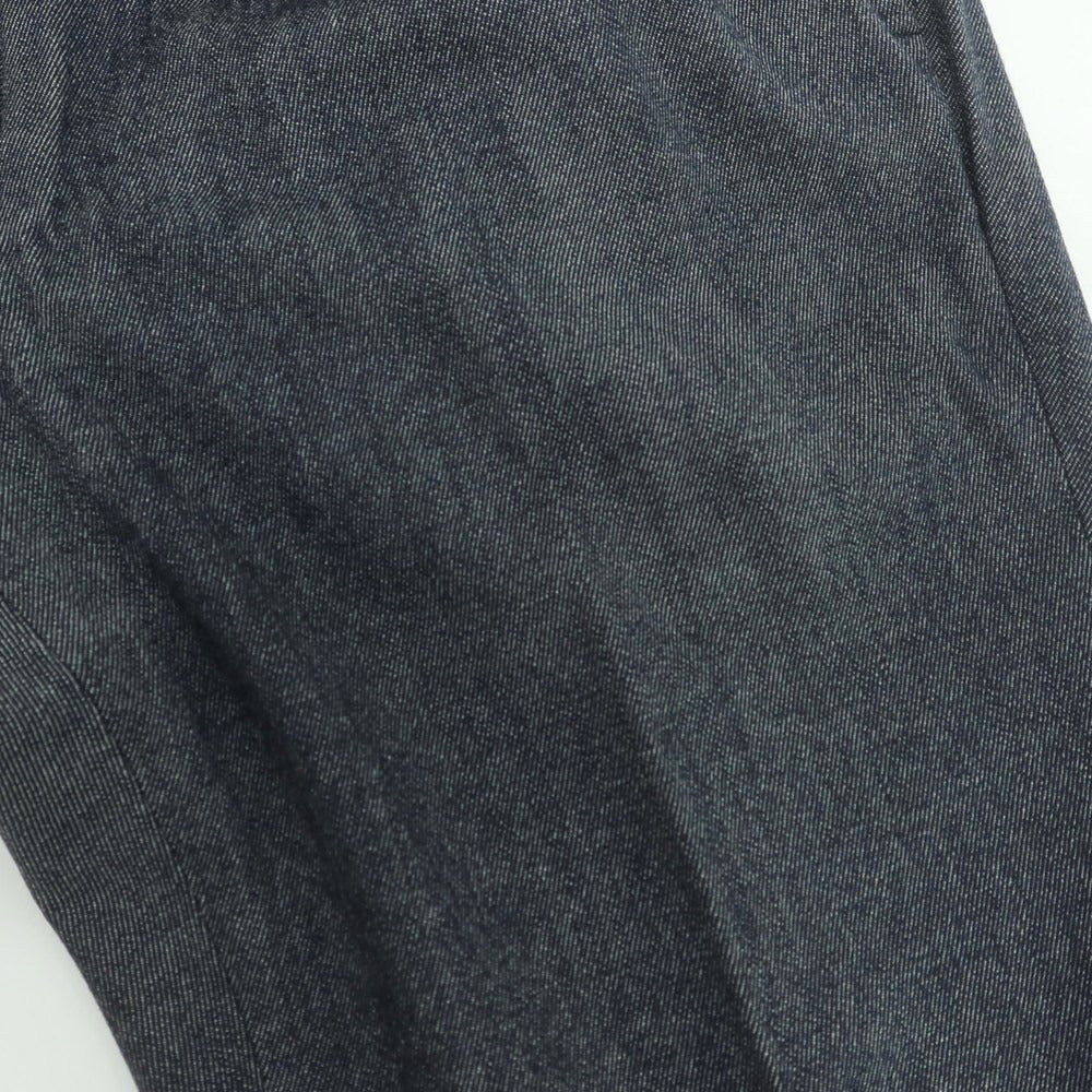 【中古】ロータ ROTA ウールコットン ドレススラックスパンツ ネイビー【 42 】【 状態ランクD 】【 メンズ 】