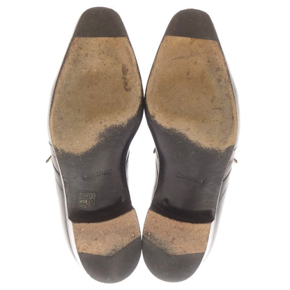 【中古】ピエールコルテ Pierre Corthay コインローファー ブラック【 6 】【 状態ランクC 】【 メンズ 】