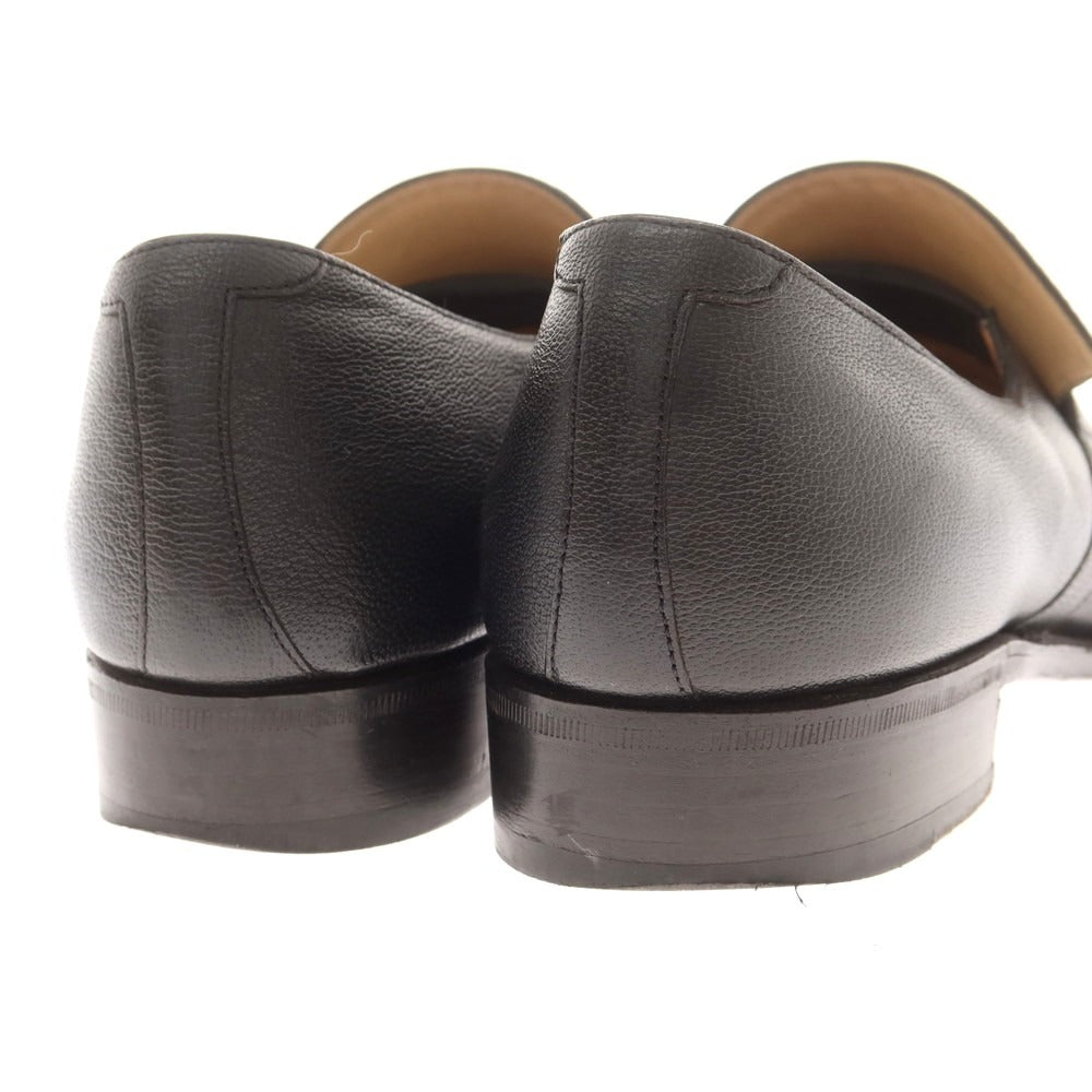 【中古】ピエールコルテ Pierre Corthay コインローファー ブラック【 6 】【 状態ランクC 】【 メンズ 】