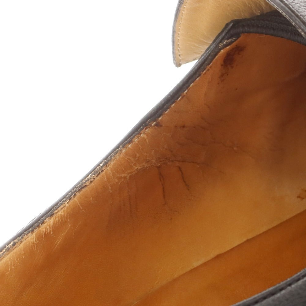 【中古】ピエールコルテ Pierre Corthay コインローファー ブラック【 6 】【 状態ランクC 】【 メンズ 】