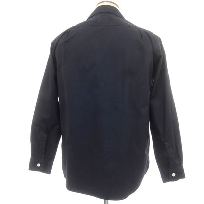 【中古】ポストオーバーオールズ POST OVERALLS 2025年春夏 コットン カジュアルシャツ ネイビー【 M 】【 状態ランクB 】【 メンズ 】