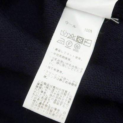 【中古】ビームスエフ BEAMS F ハイゲージ ウール カーディガン ネイビー【 44 】【 状態ランクC 】【 メンズ 】