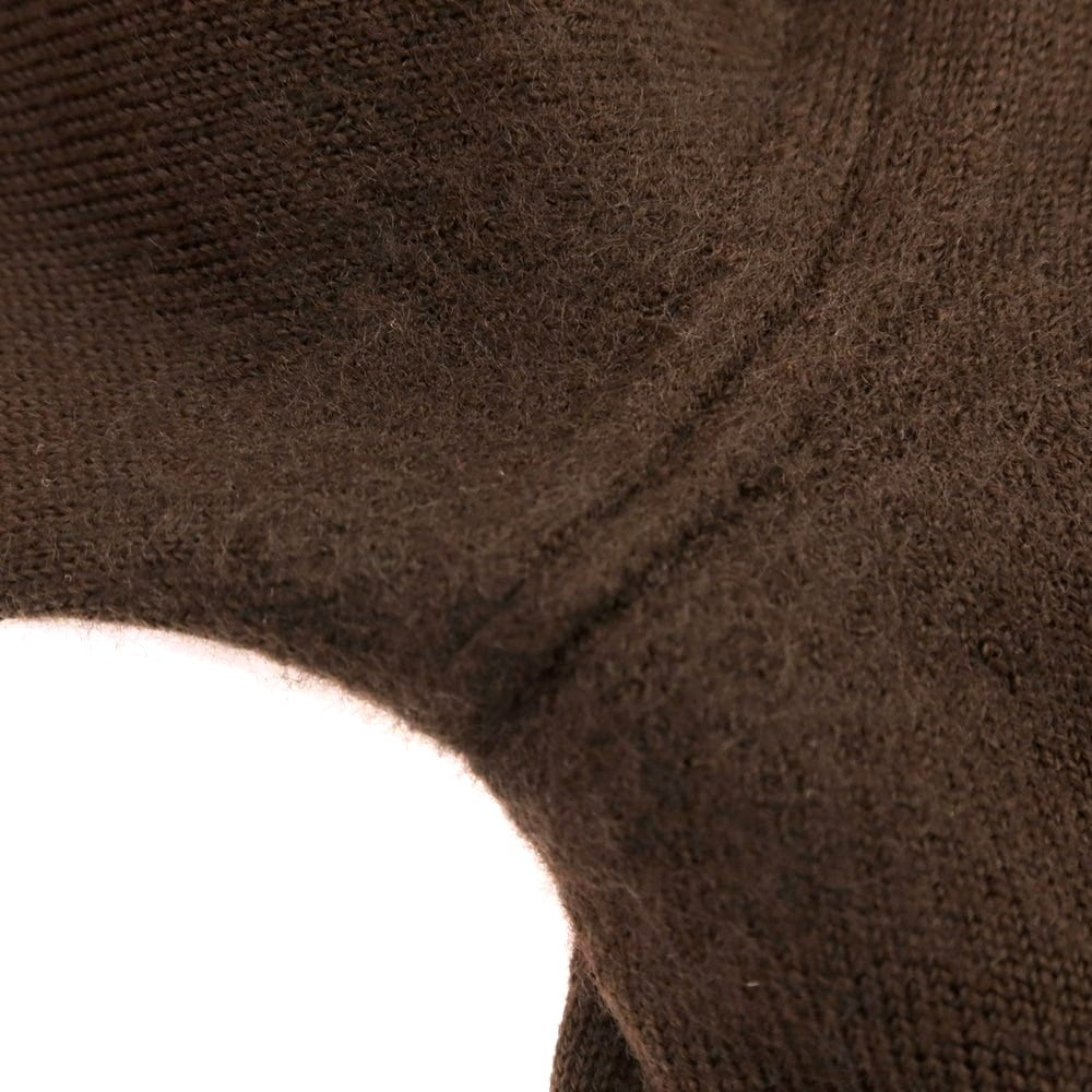 【中古】ビームスエフ BEAMS F ハイゲージ ウール カーディガン ブラウン【 44 】【 状態ランクC 】【 メンズ 】