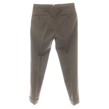 【中古】ピーティートリノ PT TORINO ストレッチウール ドレススラックスパンツ グレーブラウン【 44 】【 状態ランクA 】【 メンズ 】