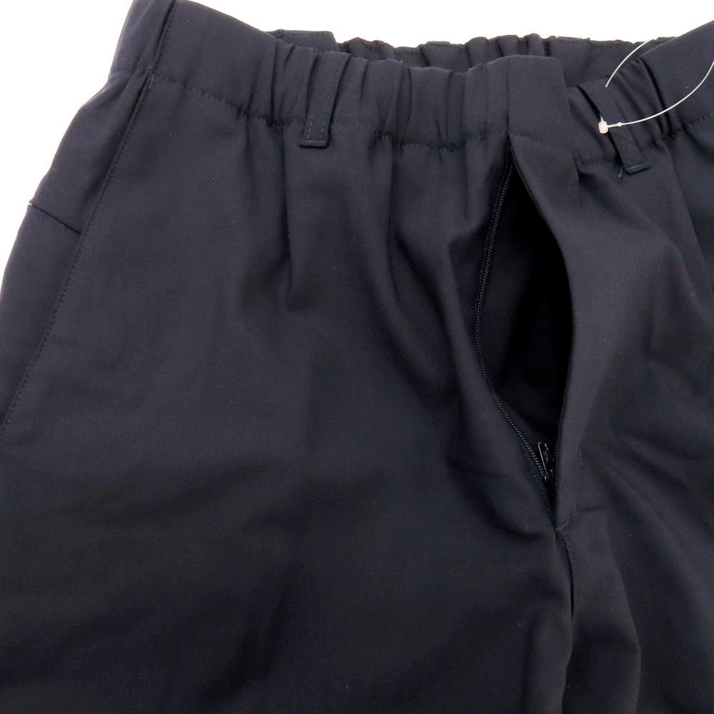 【中古】アスペジ ASPESI ストレッチ ポリエステルウール イージースラックスパンツ ネイビー【 44 】【 状態ランクB 】【 メンズ 】