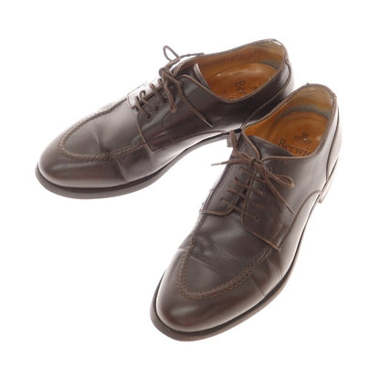 【中古】バーウィック BERWICK Uチップ ドレスシューズ ダークブラウン【 6 1/2 】【 状態ランクC 】【 メンズ 】