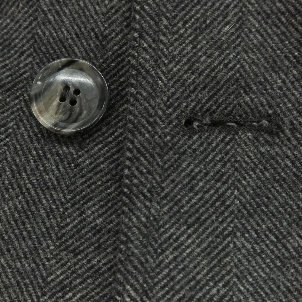 【中古】ロット L8 ウールポリエステル ポロコート グレー【 48 】【 状態ランクB 】【 メンズ 】