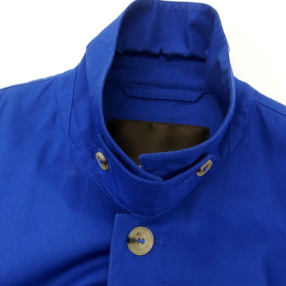 【中古】マッキントッシュ Mackintosh コットン ステンカラーコート ブルー【 38 】【 状態ランクC 】【 メンズ 】