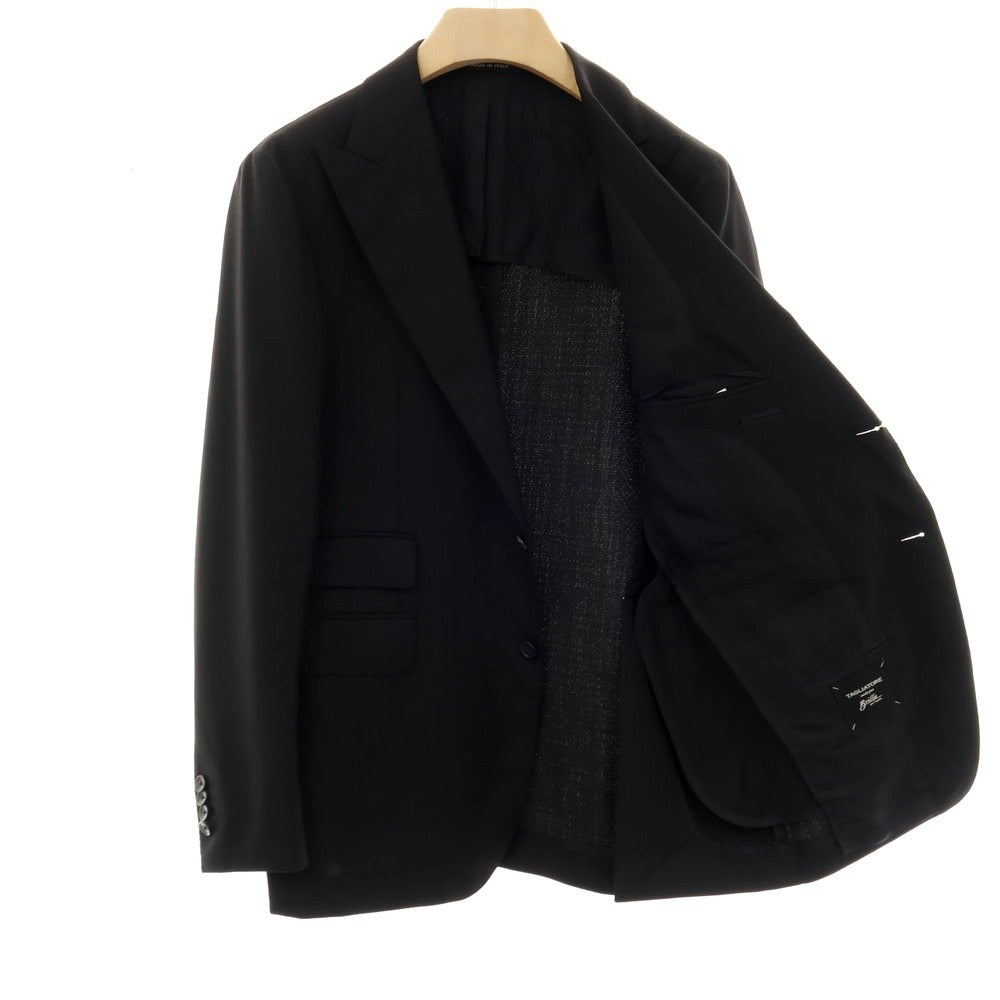【中古】タリアトーレ TAGLIATORE Brilla per il gusto別注 ウール 2つボタンスーツ ブラック【サイズ48】【 状態ランクC 】【 メンズ 】