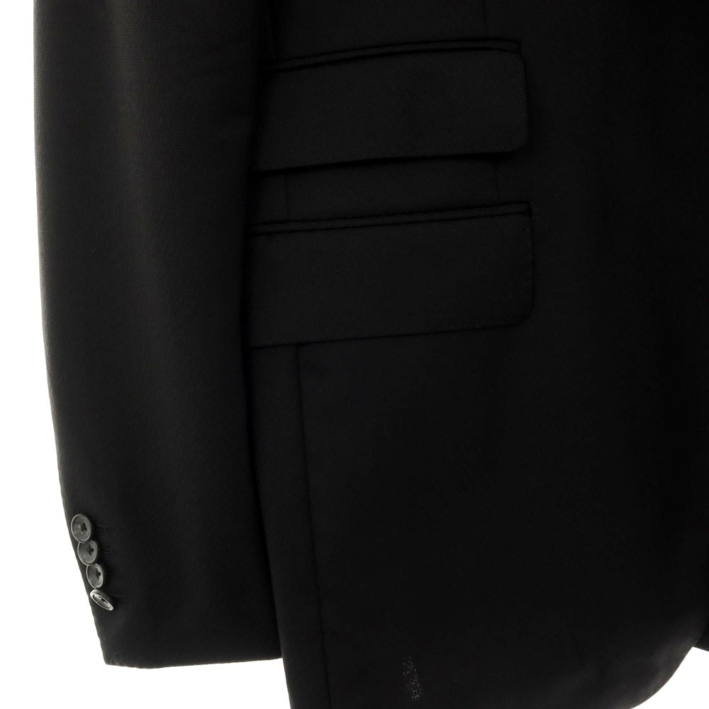 【中古】タリアトーレ TAGLIATORE Brilla per il gusto別注 ウール 2つボタンスーツ ブラック【サイズ48】【 状態ランクC 】【 メンズ 】