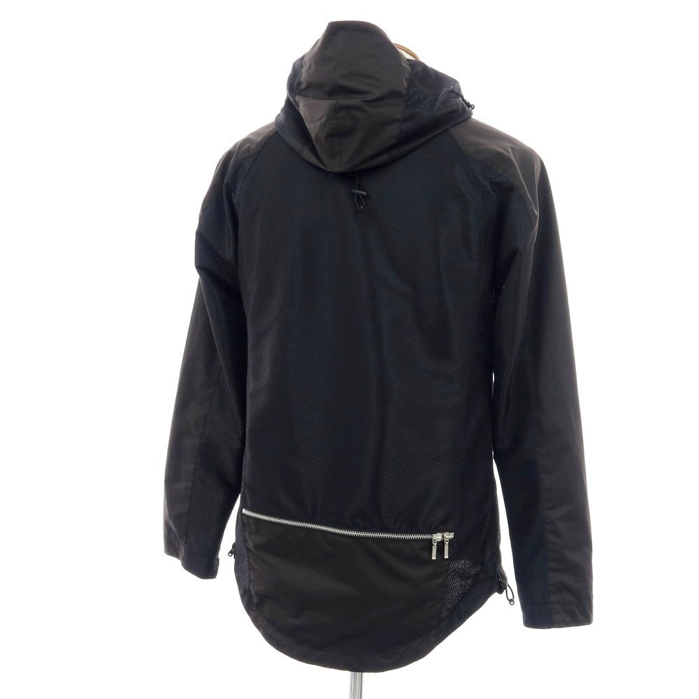 【中古】ナリフリ narifuri ポリエステル ダブルジップ フーデッドブルゾン ブラック【 サイズM 】【 状態ランクB 】【 メンズ 】 [CPD]