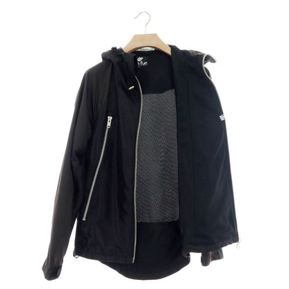 【中古】ナリフリ narifuri ポリエステル ダブルジップ フーデッドブルゾン ブラック【 M 】【 状態ランクB 】【 メンズ 】