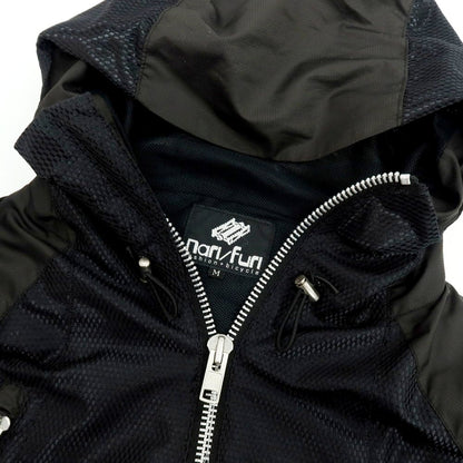 【中古】ナリフリ narifuri ポリエステル ダブルジップ フーデッドブルゾン ブラック【 M 】【 状態ランクB 】【 メンズ 】