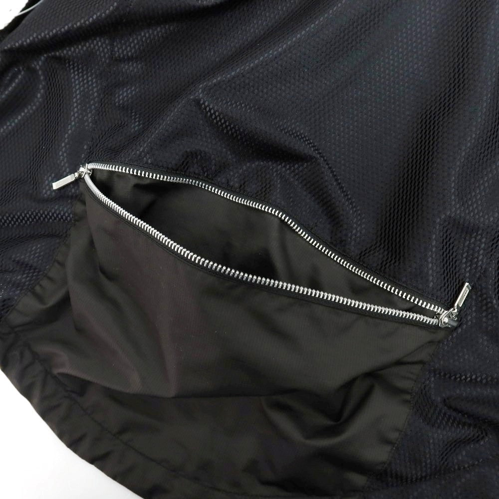 【中古】ナリフリ narifuri ポリエステル ダブルジップ フーデッドブルゾン ブラック【 M 】【 状態ランクB 】【 メンズ 】