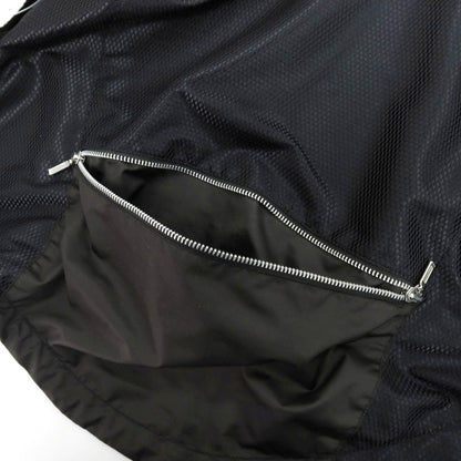 【中古】ナリフリ narifuri ポリエステル ダブルジップ フーデッドブルゾン ブラック【 M 】【 状態ランクB 】【 メンズ 】