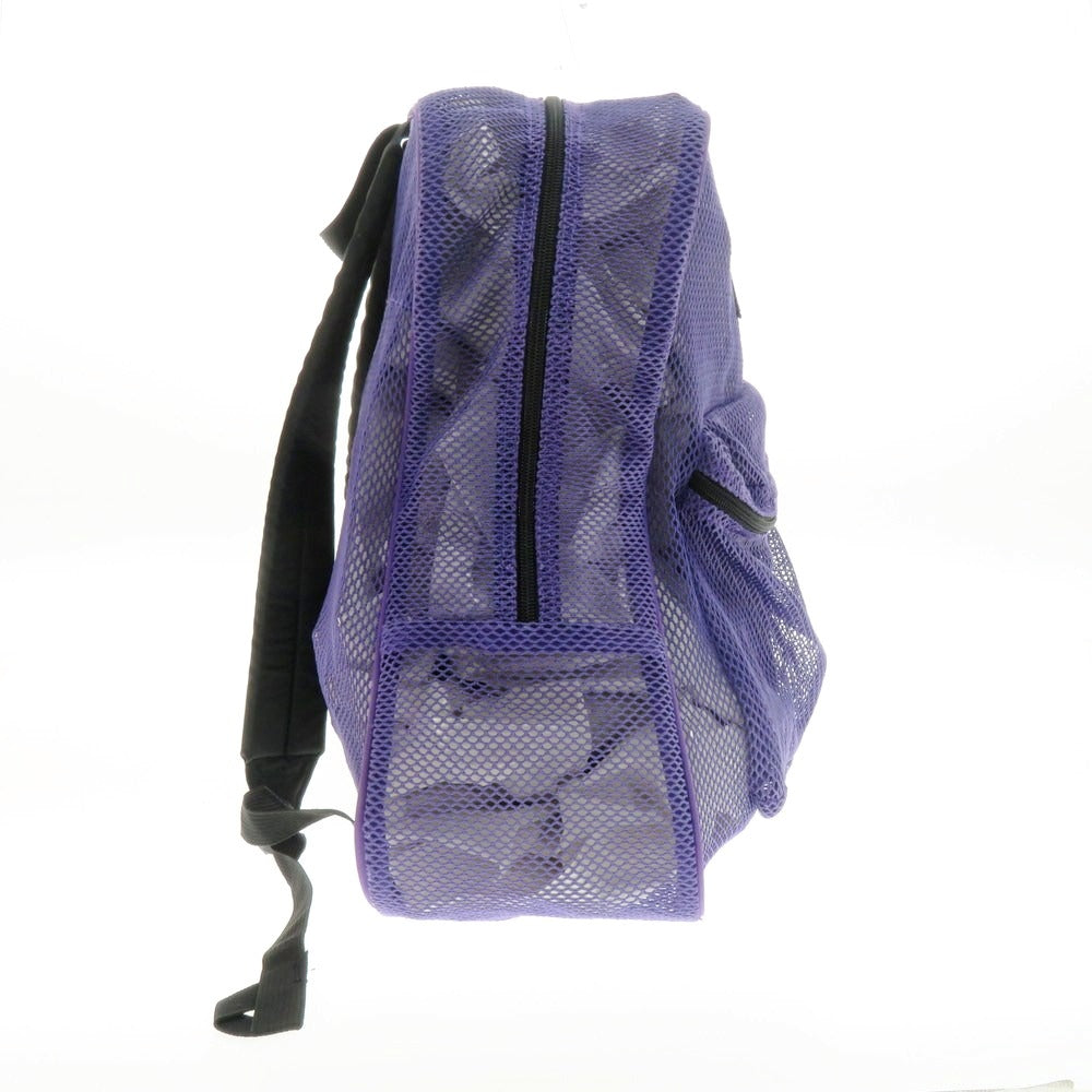 【中古】ジャンスポーツ JANSPORT メッシュポリエステル バックパック・リュック パープル【 状態ランクB 】【 メンズ 】