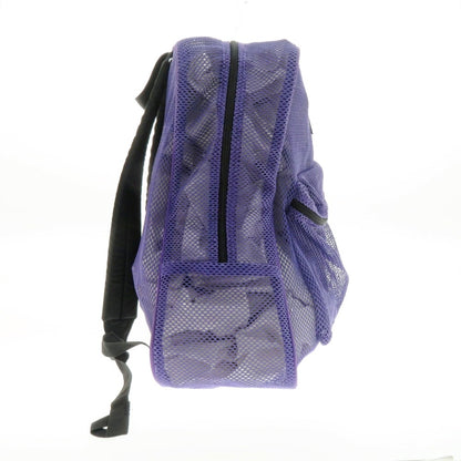 【中古】ジャンスポーツ JANSPORT メッシュポリエステル バックパック・リュック パープル【 状態ランクB 】【 メンズ 】