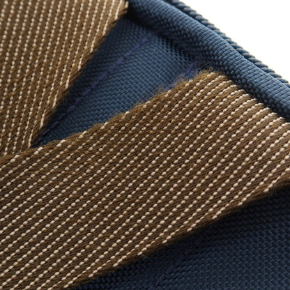 【中古】トゥミ TUMI バリスティックナイロン×レザー ボディバッグ ライトネイビーxブラウン【 状態ランクB 】【 メンズ 】