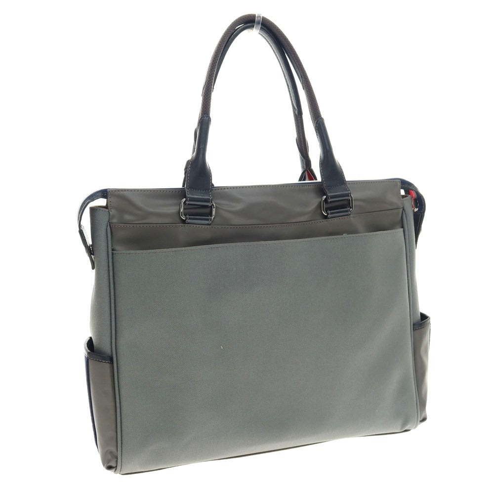 【中古】サマンサキングス SAMANTHA KINGZ コーデュラナイロン ブリーフケース グレー【 状態ランクB 】【 メンズ 】