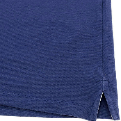 【中古】ストーンアイランド STONE ISLAND コットン 半袖ポロシャツ ネイビー【 L 】【 状態ランクC 】【 メンズ 】