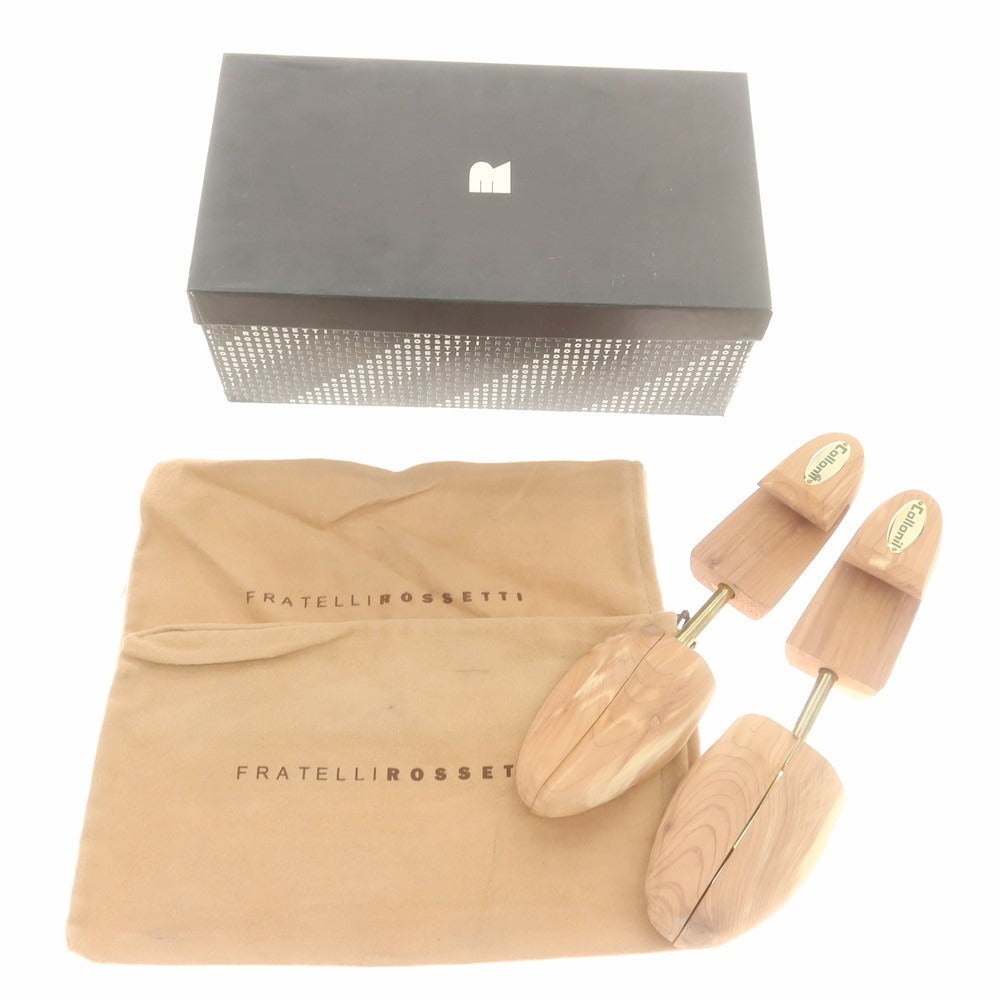 【中古】フラテッリ ロセッティ FRATELLI ROSSETTI セミブローグ ドレスシューズ ブラック【 7 】【 状態ランクA 】【 メンズ 】