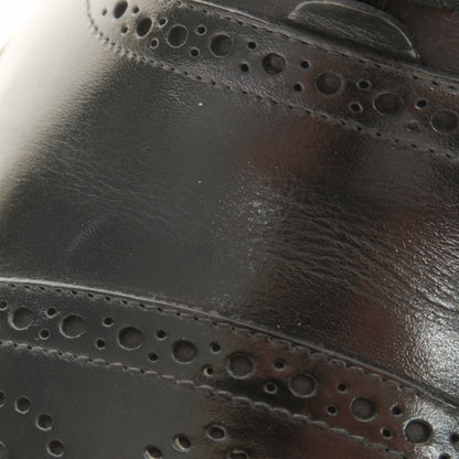 【中古】フラテッリ ロセッティ FRATELLI ROSSETTI セミブローグ ドレスシューズ ブラック【 7 】【 状態ランクA 】【 メンズ 】