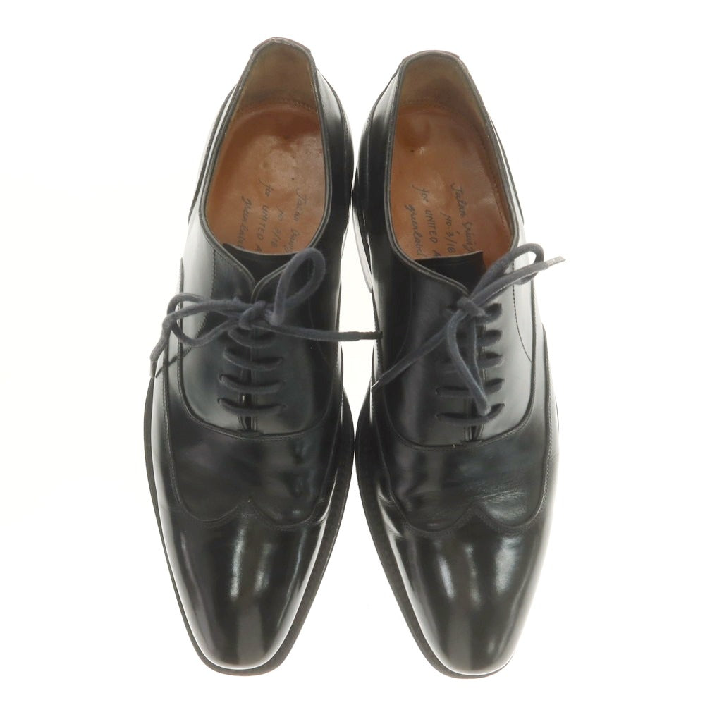 【中古】ジャランスリウァヤ JALAN SRIWIJAYA ブラインドブローグ ドレスシューズ ブラック【 39 】【 状態ランクB 】【 メンズ 】