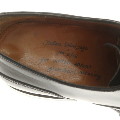 【中古】ジャランスリウァヤ JALAN SRIWIJAYA ブラインドブローグ ドレスシューズ ブラック【 39 】【 状態ランクB 】【 メンズ 】