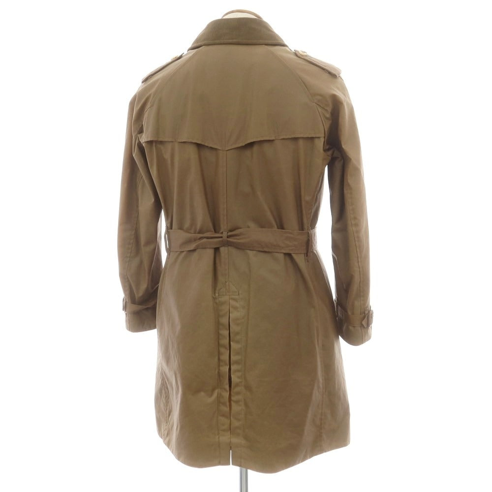 【中古】グレンフェル GRENFELL オイルドコットン トレンチコート カーキブラウン系【 38 】【 状態ランクD 】【 メンズ 】