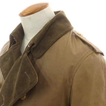 【中古】グレンフェル GRENFELL オイルドコットン トレンチコート カーキブラウン系【 38 】【 状態ランクD 】【 メンズ 】