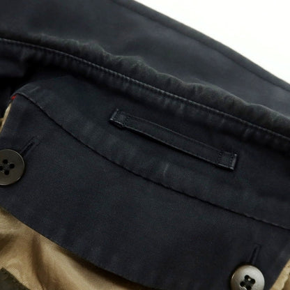 【中古】マッキントッシュ ロンドン MACKINTOSH LONDON ポリウレタンコーティングコットン ステンカラーコート ネイビー【 M 】【 状態ランクC 】【 メンズ 】