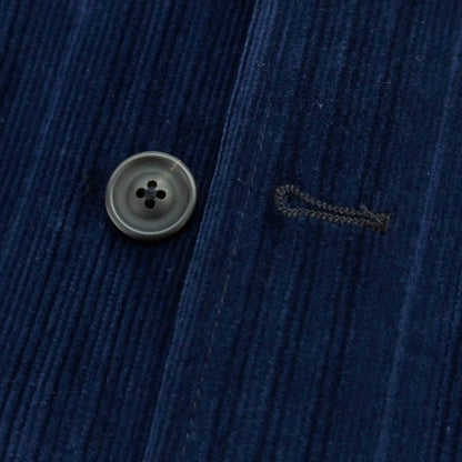 【中古】ティージャケット T-JACKET ストレッチコーデュロイ カジュアルジャケット ネイビーブルー【 S 】【 状態ランクC 】【 メンズ 】