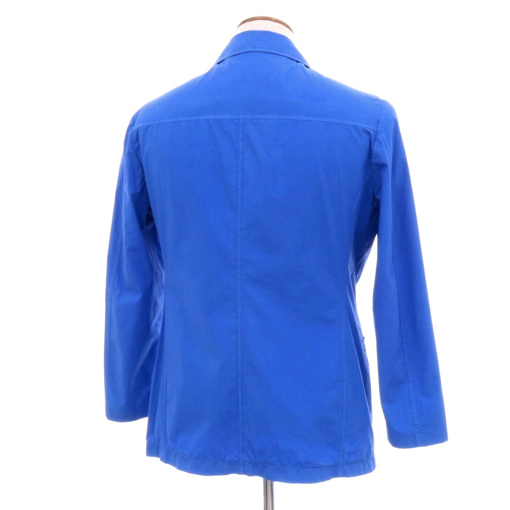 【中古】ティージャケット T-JACKET T-Earth ストレッチ コットン 2B カジュアルジャケット ブルー【 サイズM 】【 状態ランクC 】【 メンズ 】 [DPD]