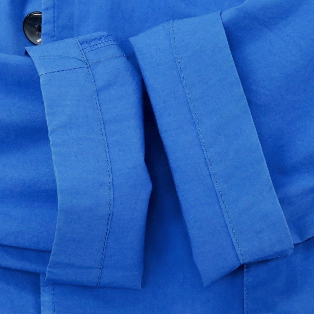 【中古】ティージャケット T-JACKET T-Earth ストレッチ コットン 2B カジュアルジャケット ブルー【 M 】【 状態ランクC 】【 メンズ 】